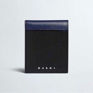MARNI SAFFIANO LEATHER BI-FOLD WALLET